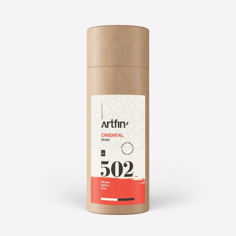 ARTFIN, N°502, oriental boisé, unisexe