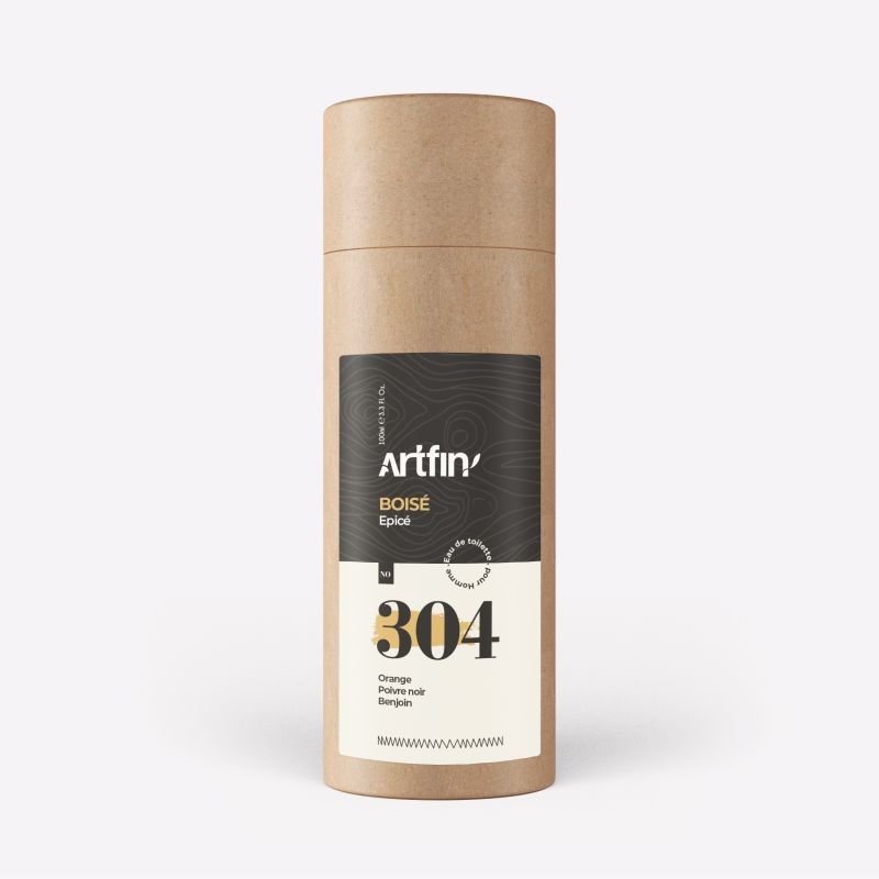 ARTFIN, N°304, boisé épicé, homme