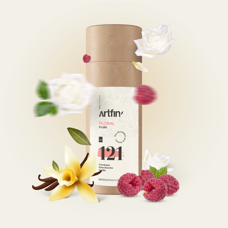 ARTFIN, N°121, floral fruité, femme