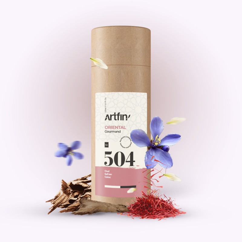 ARTFIN, N°504, oriental gourmand, unisexe